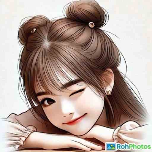 Cartoon Girl Dp For Whatsapp 11