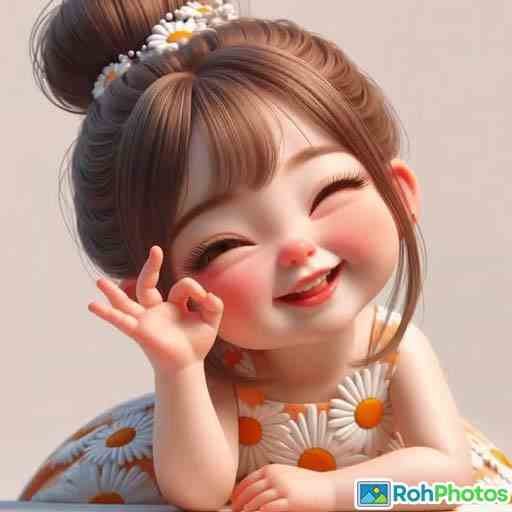 Cartoon Girl Dp For Whatsapp 12