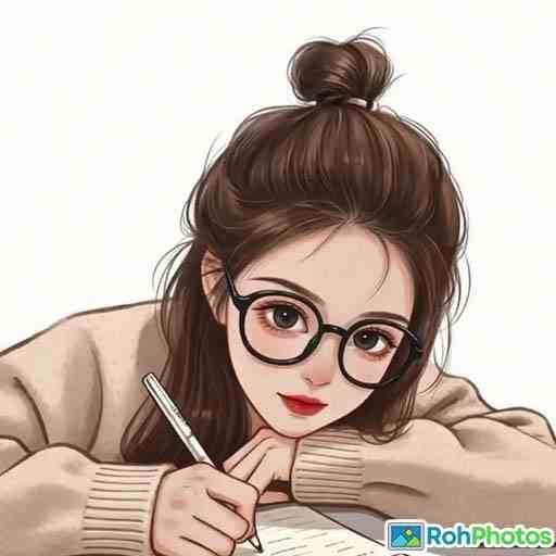 Cartoon Girl Dp For Whatsapp 19