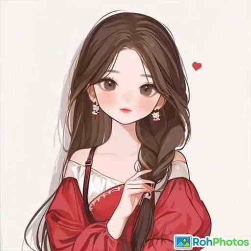 Cartoon Girl Dp For Whatsapp 23