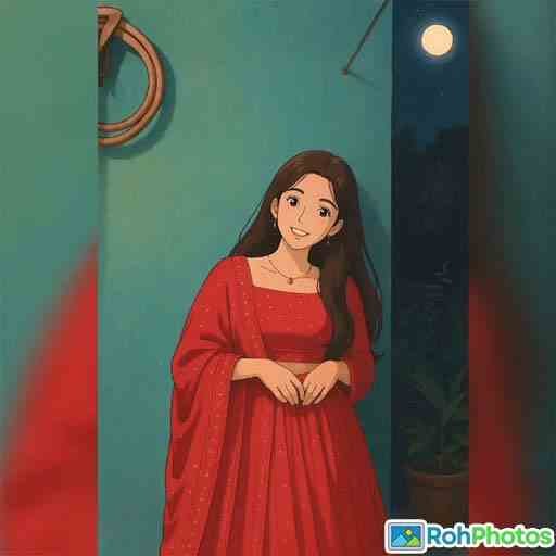 Cartoon Girl Dp For Whatsapp 32