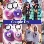Couple Dp, couple dp for instagram, couple dp for whatsapp half half
