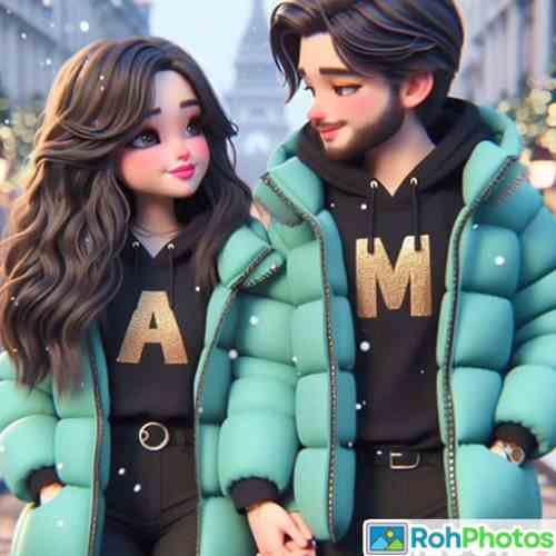 couple dp cartoon matching 26