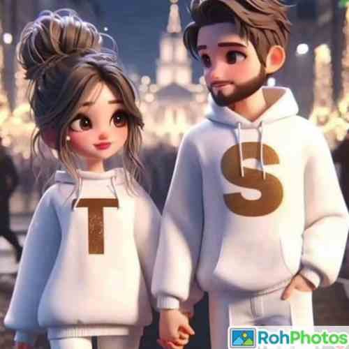 couple dp cartoon matching 27