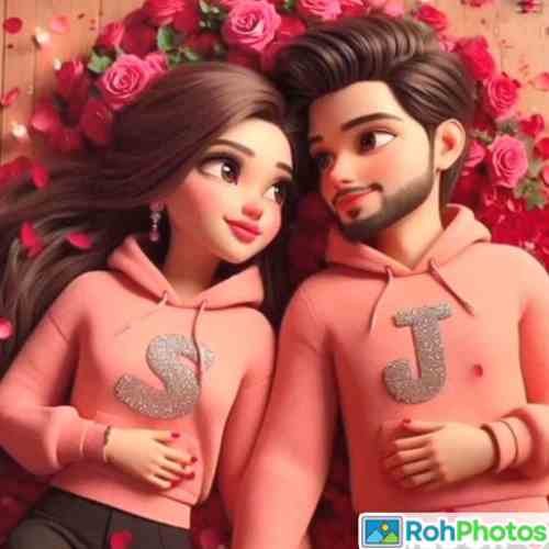 couple dp cartoon matching 29