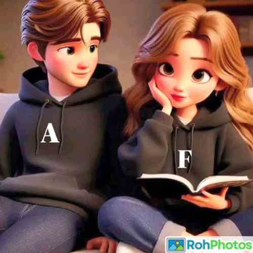 couple dp cartoon matching 32